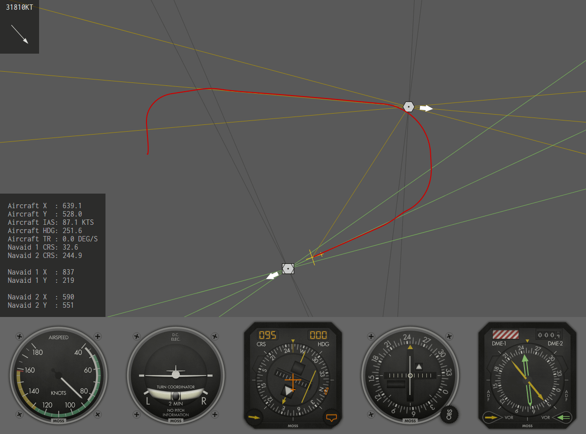 tims air navigation simulator
